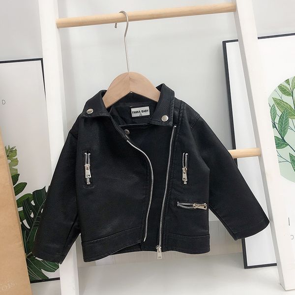 

2 3 4 5 6 y toddler boys jackets spring autumn pu leather coats for boy kids clothing 2020 new arrival boy jacket, Blue;gray