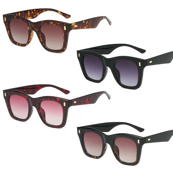 

floral sunglasses personality uv400 outdoor driving fashion charms decoration men women square classic luxury, White;black