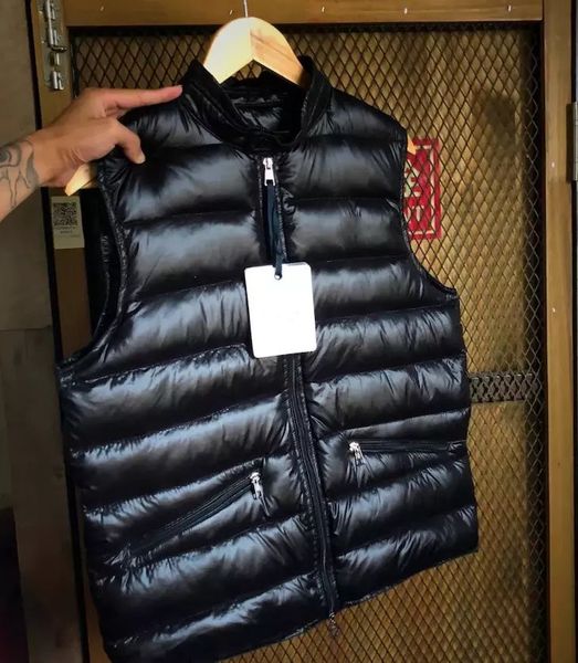 

New men 039 down ve t leevele white duck down leevele down jacket warm jacket