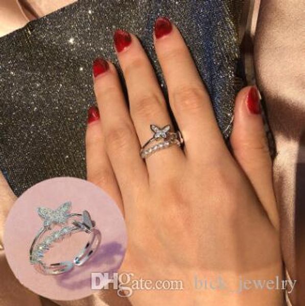 

new fashion gold silver plated jewelry rings luxury rhinestone bohemian opening adjustable rings for women crystal rings promotion