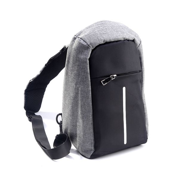 

men's sling bag with usb charging chest pack crossbody shoulder bags messenger
