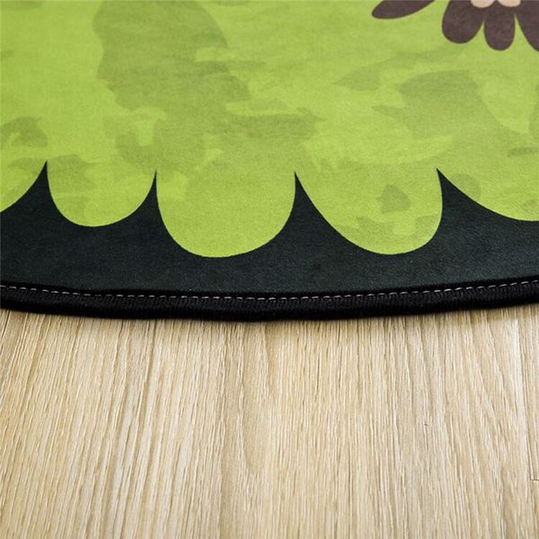 

baby играть мат круглый слон чайка deer печать сканирование одеяло младенческая геймпад играть ковер пол ковровое покрытие детская гимнастич