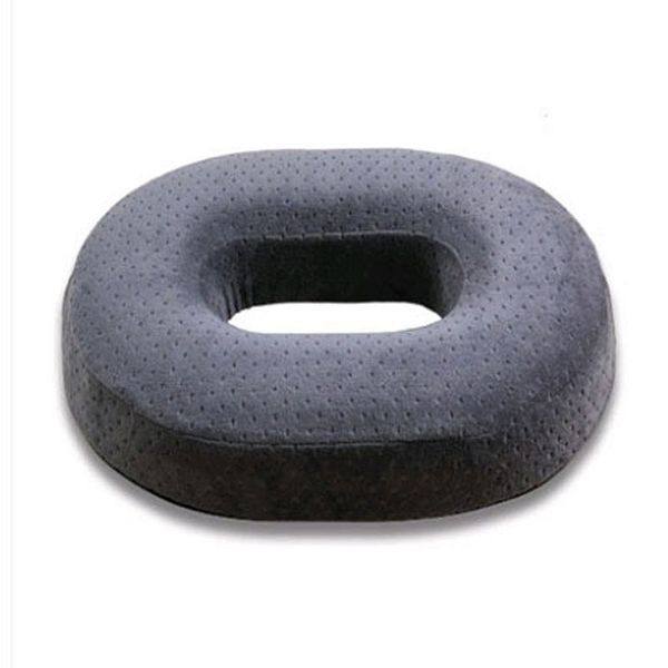 

oblong high-rebound memory foam cushion with a hole in the middle for comfortable breathable and decompression seat cushion