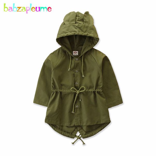 

1-6years / 2020 весна осень детские куртки для маленьких девочек пальто с капюшоном мультфильм милый младенец толстовка ветровка детская оде, Blue;gray