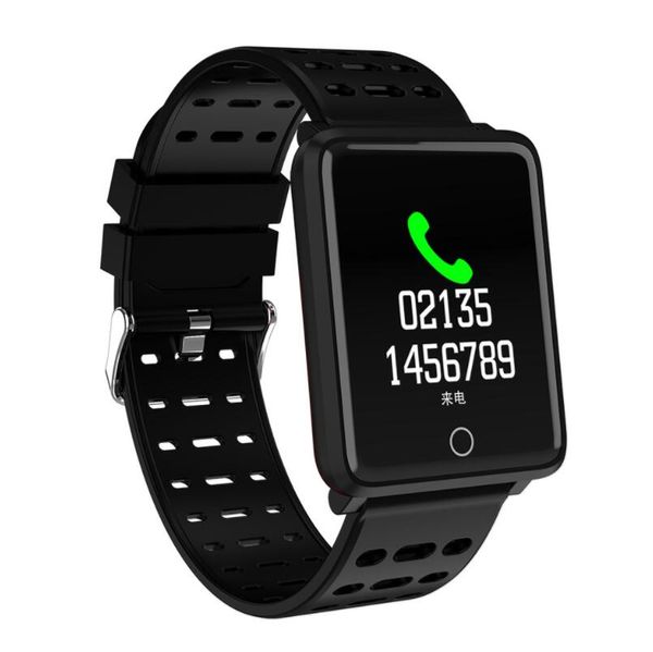 

new f3 smart watch 1.44 color screen heart rate blood pressure sleep monitoring exercise step ip68 health sports smart bracelet