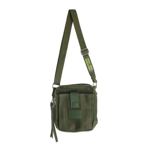 

shoulder bags for women new women's solid color mesh shoulder messenger bag ladies simple casual canvas phone bag mochilas