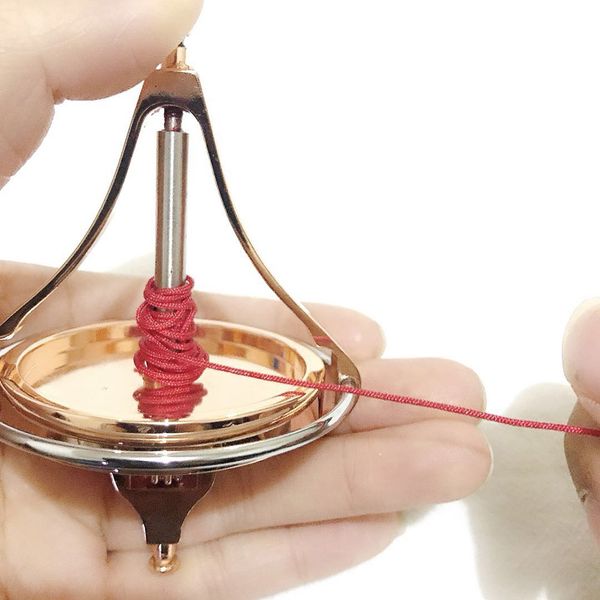 

magnetic suspension gyroscope metal anti-gravity fingertip gyroscope decompression balance children's toy gyroscope