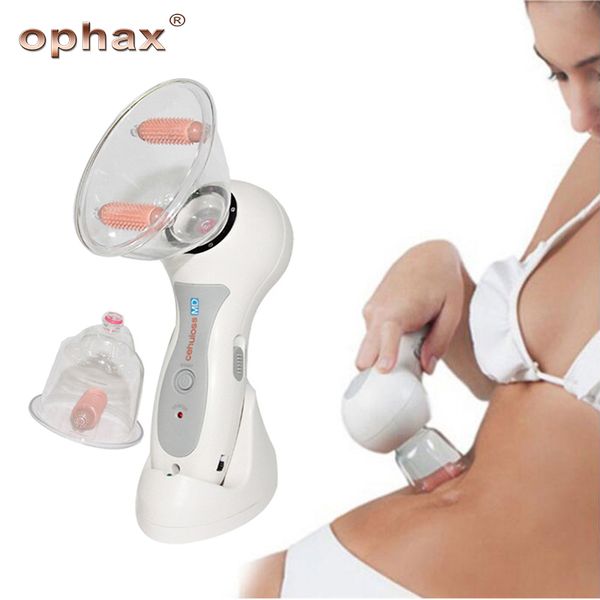 

ophax portable inu celluless body massage vacuum cans anti cellulite massager device therapy loss weight tool us /eu plug