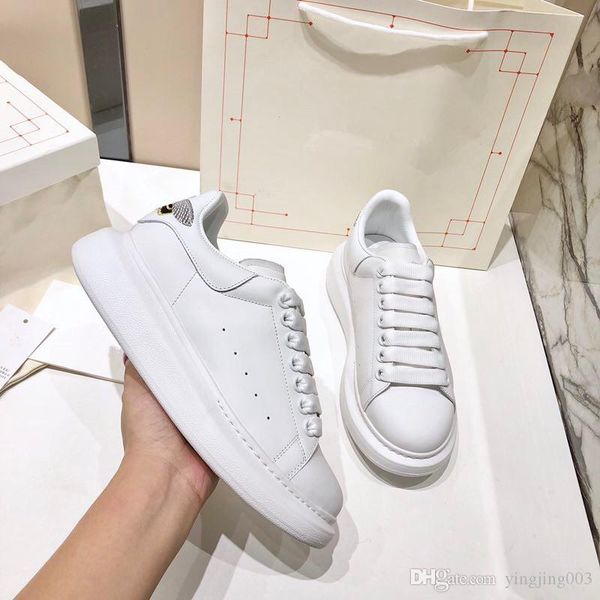 

2019 new luxury leather casual shoes women men designer sneakers mesh-up leather platform classic france tennis walking shoes xrx19090901, Black