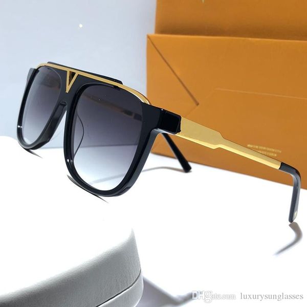 

mascot sunglasses luxury популярные ретро урожай z0936e мужчины cолнцезащитные очки shiny gold summer style laser logo позолоченные come wit, White;black