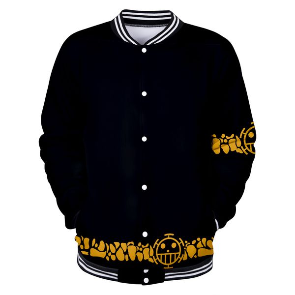

brand 3d printed one piece baseball jacket men women autumn winter cool one piece jackets men's clothing, Black;brown