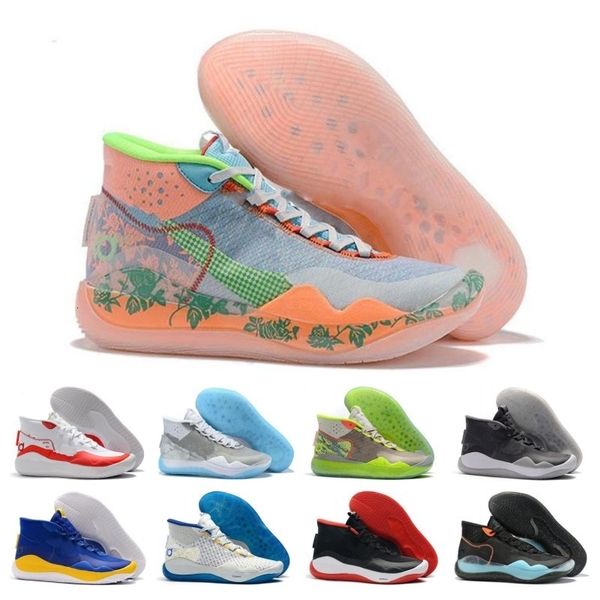 

discounts mvp kevin durant kd 12 11 anniversary university 12s 11s oreo men basketball shoes usa elite kd12 eybl multicolor sports sneakers