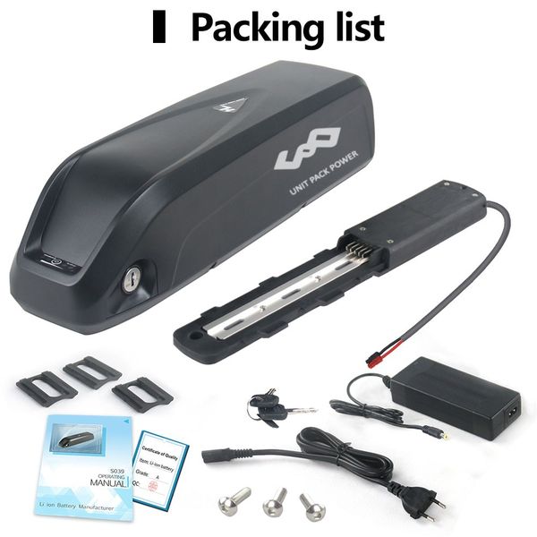 

hailong 48v 10.4ah li-ion battery pack use samsung/lg cells 48v 10ah electric bicycle battery with 2a charger