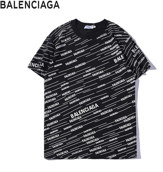 

wholesale new 2020 pairs designers t-shirts digital printing fashion men women simple fashion brand short sleeve casual cotton luxurys shirt, White;black