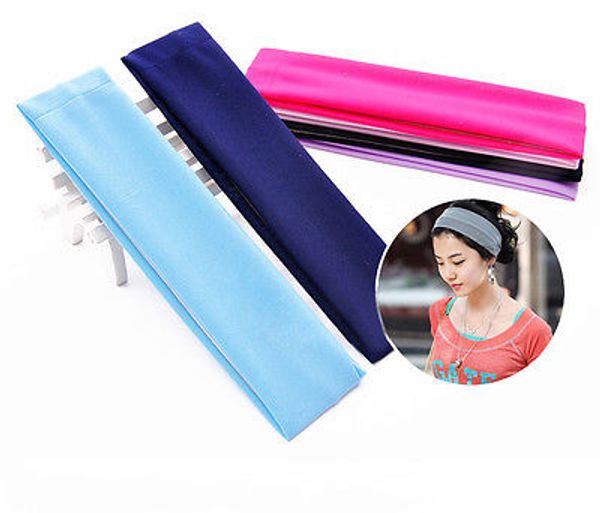 

sports gym stretchy headband stretch cotton hairband for yoga running