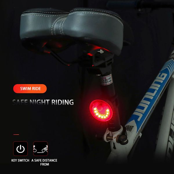 

2019 new multi lighting modes bicycle light usb charge led bike light flash tail rear bicycle lights for mountains bike seatpost
