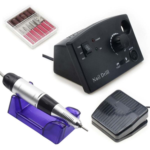 35000RPM Nail Drill Manicure Machine for Professional Manicure Pedicure Electric Nail File Tools Drill Polish Bits Tools Kits