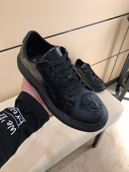 

luxury shoes 2019 men sneakers black cowskin comfortable outdoor casual sport shoes genuine leather men board shoes