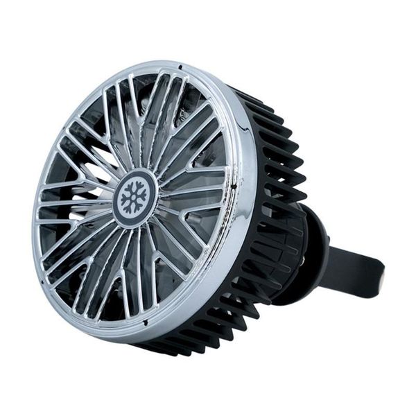 

colorful car usb fan rotatable led lights usb power car auto powerful cooling air fan for air vent mounted