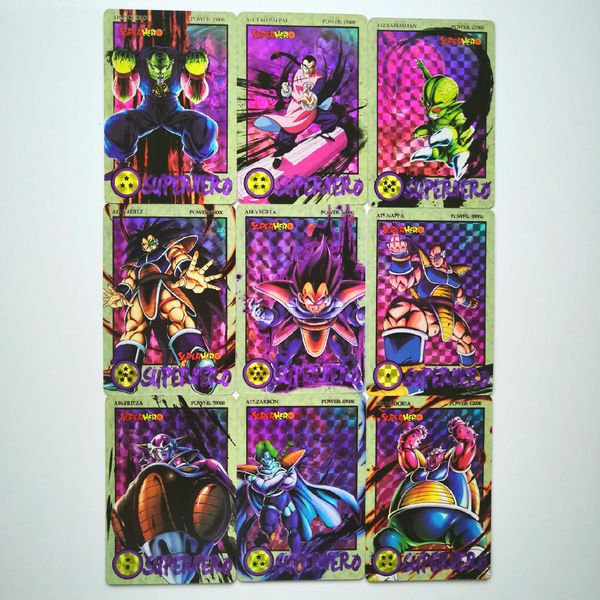 

36pcs/set super dragon ball z ink relief heroes battle card ultra instinct goku vegeta super game collection cards