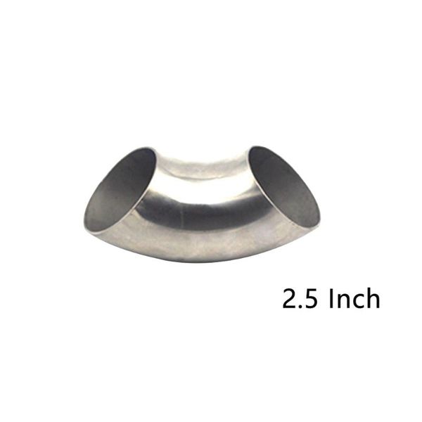 

universal elbow durable modification auto bend car exhaust pipe 2 2.5 3inch accessories tube 90 degrees stainless steel