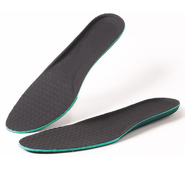 

breathable wear-resistant skin shoe insoles casual and fashionable leather shoe bean insert cushion, Black