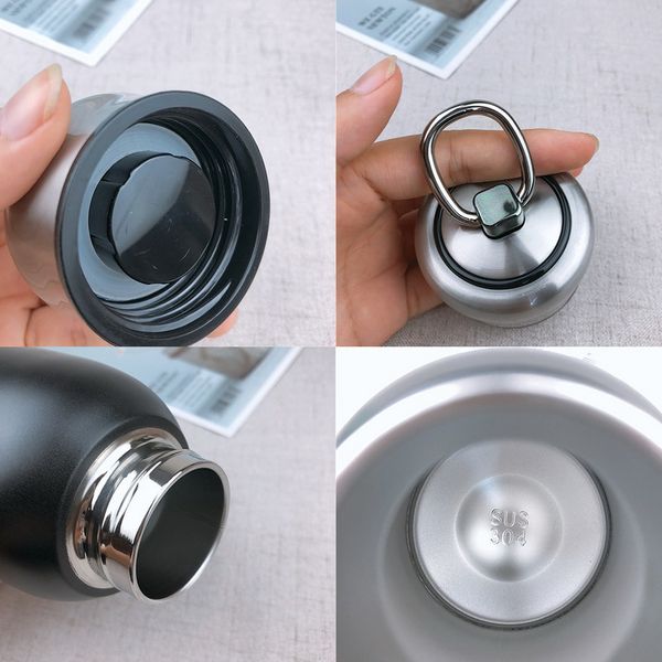 

new 300ml mini coffee vacuum flasks lovely stainless steel thermos portable travel water bottle insulated thermal bottle