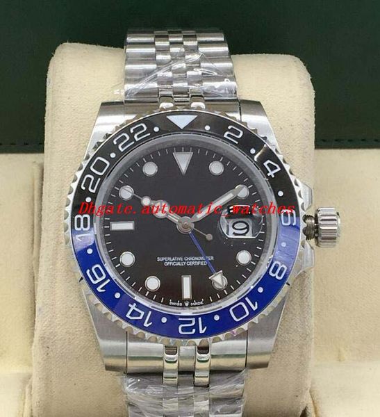 

2020 luxury watch 2 style mens 126710 crown ceramic bezel jubilee automatic fashion men's watches wristwatch, Slivery;brown