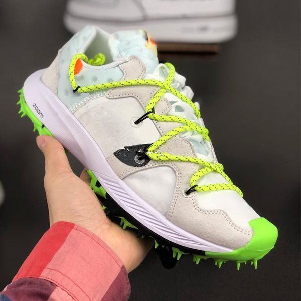 

hight quality off zoom terra kiger 5 wmns white green black purple men women running shoes sport trainers designer sneakers size 36-45, White;red