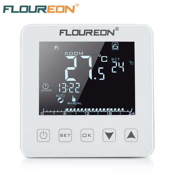 2019 Floureon Electric Heating Thermostat 230 250vac Lcd Display Warm Floor Heating Temperature Controller From Huayama 33 44 Dhgate Com