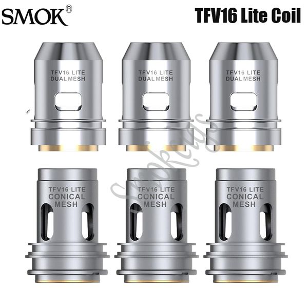 

Смок TFV16 облегченная катушка TFV16 облегченная коническая сетка рулон 0.2ohmTFV16 Lite двойной сетки катушки 0.15 Ohm для г-PRIV3 комплект 3шт/пакет аутентичные