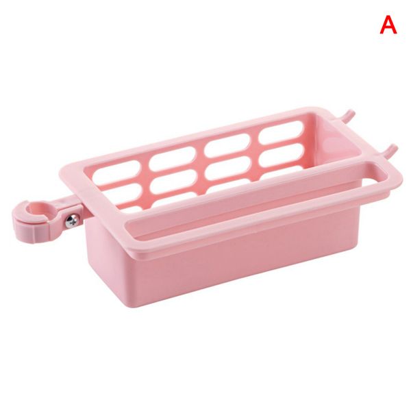 

drain rack water faucet sink sponge soap rag storage shelf holder home kitchen tool adjustable ja55