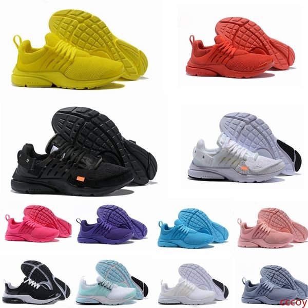 

2020 presto br qs breathe yellow black white men women running shoes presto ultra jogging walking trainers sport sneakers 36-46