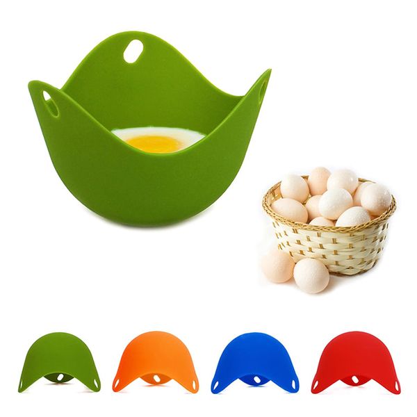 

5pcs silicone egg poacher cook poach pods poached baking cup kitchen cookware