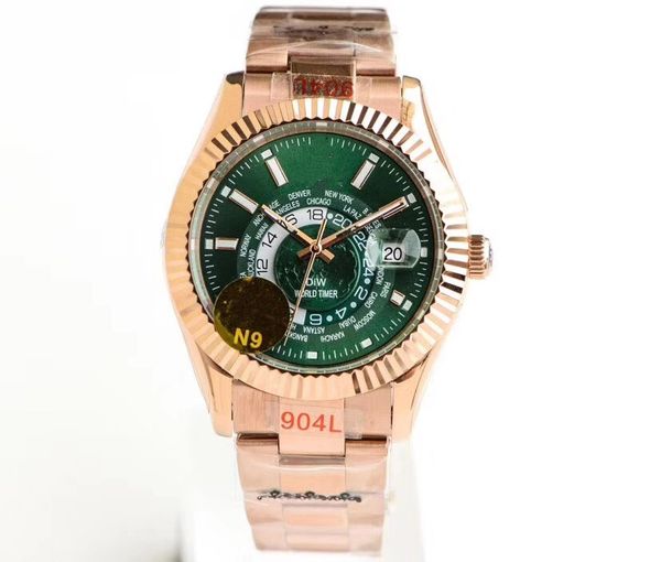 

n9 водонепроницаемый роскошные часы мужские роскошные часы montre люксусный orologio ди lusso мужчины часы новые часы, Slivery;brown