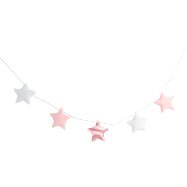 

baby bed tent star pendant garland hanging ornament kids room wall decor