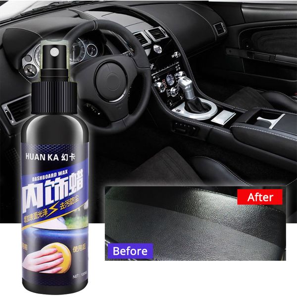 

50/120ml auto car interior cleaning tool multifunctional waxing tire-wheel dedicated refurbishing agent cleaner auto accessoires