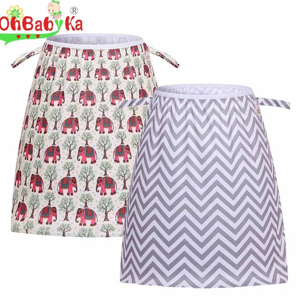 

ohbabyka reusable cloth diaper pail liners wet dry bags washable pul pail liner for dirty diapers pail or laundry bag for mom