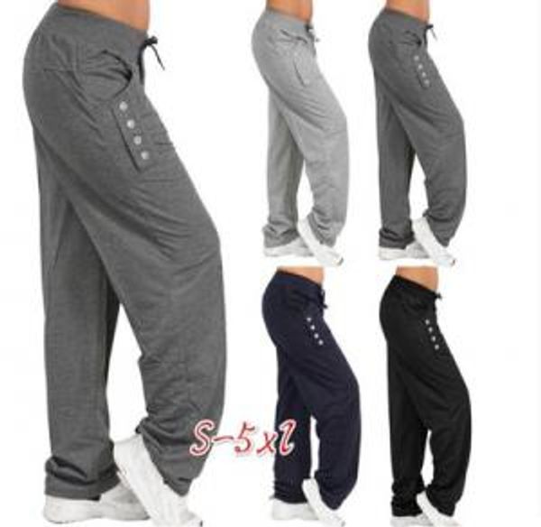 

Women ca ual loo e harem pant button ladie ela tic wai t trou er harem comfy yoga pant plu over ize 5xl bottom aaa1761