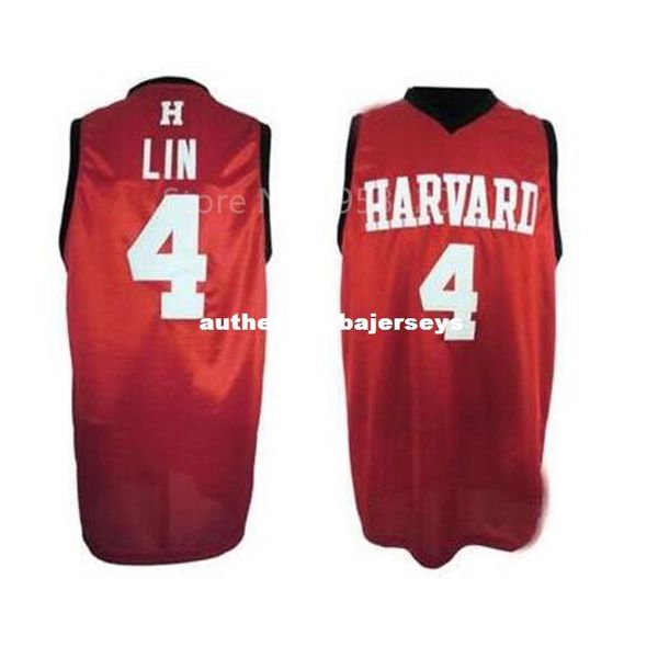 

custom #4 jeremy lin university college basketball jersey red black embroidery stitched custom any number and name jerseys, Black;blue
