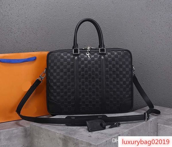 

designer bags genuine leather briefcase lis vit men business briefcases handbag fashion totes classical purse bag