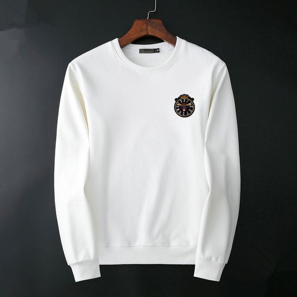 

2020 designer luxury mens hoodies for spring fashion brand highest version hip hop street style men's pullover sweater size m-3xl, Black