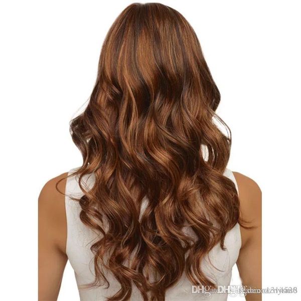 

ombre wigs blond long curly wavy lace front wigs heat resistant synthetic lace front wigs for black women mhui