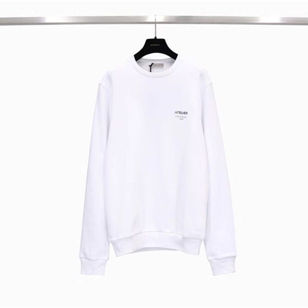 

mens designer hoodie sweater casual fashion sweatershirt with brand letter print hoodies for men women black and white wholesale