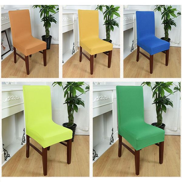 

wholesale dining cadeira spandex strech dining room chair covers protector slipcover decor housse de chaise for sillas bone