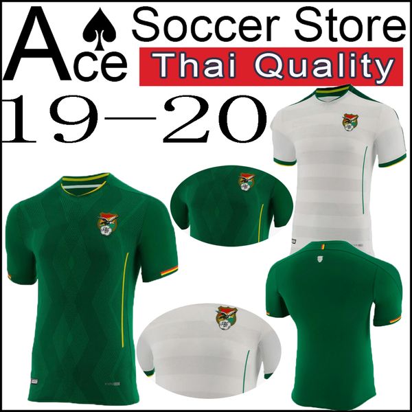 

New bolivia jer ey 19 20 occer home white away green 2019 2020 football hirt weat hirt