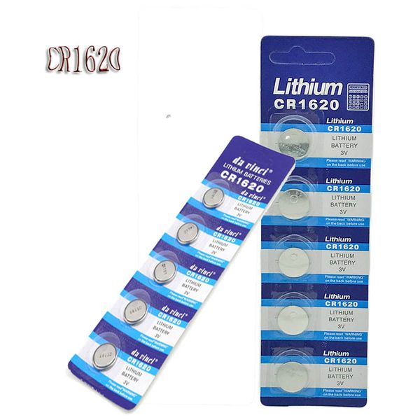 

фабрика низкая цена оптовой 300pcs литиевая батарея cr1620 электронные кнопки батарейки 3vecr1620 dl1620 5009lc часы игрушки пульт дистанцио