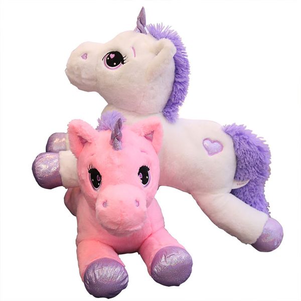 unicorno di peluche