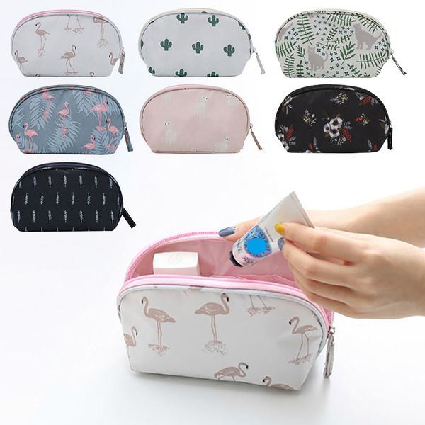 

flamingo дизайн портативный ladies косметические сумка для хранения водонепроницаемая перемещения мешка мытья пакет отеля бытовая печать шаб