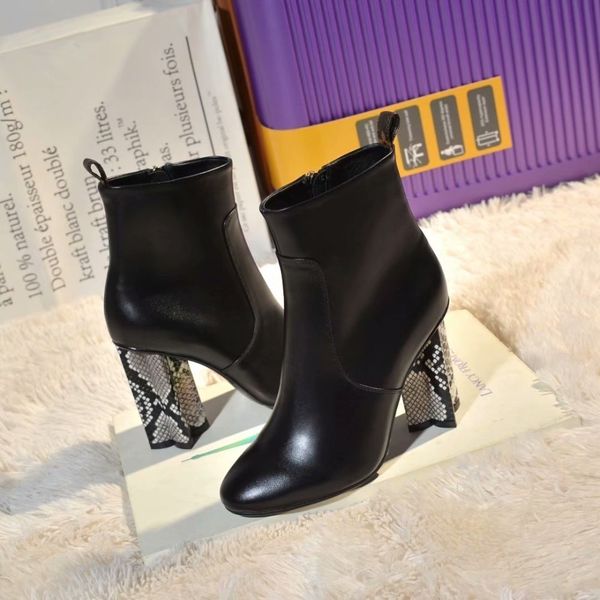 

classic booties, boots 6-inch skyline ankle boots are a chic, streamlined style with plum blossoms and different color combinations d12